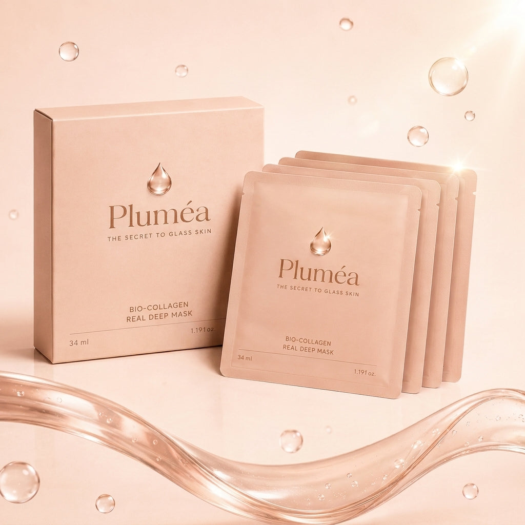 Pluméa Korean Bio-Collagen Hydrogel Mask