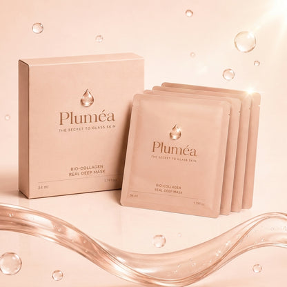 Pluméa Korean Bio-Collagen Hydrogel Mask